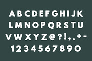 Bold Fat Modern Font, a Sans Serif Font by Fourteen Letter (Thumbnail 4 of 5)