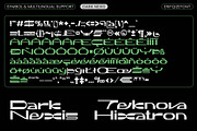 Dark Nexis, a Sans Serif Font by Erifqizefont (Thumbnail 10 of 10)