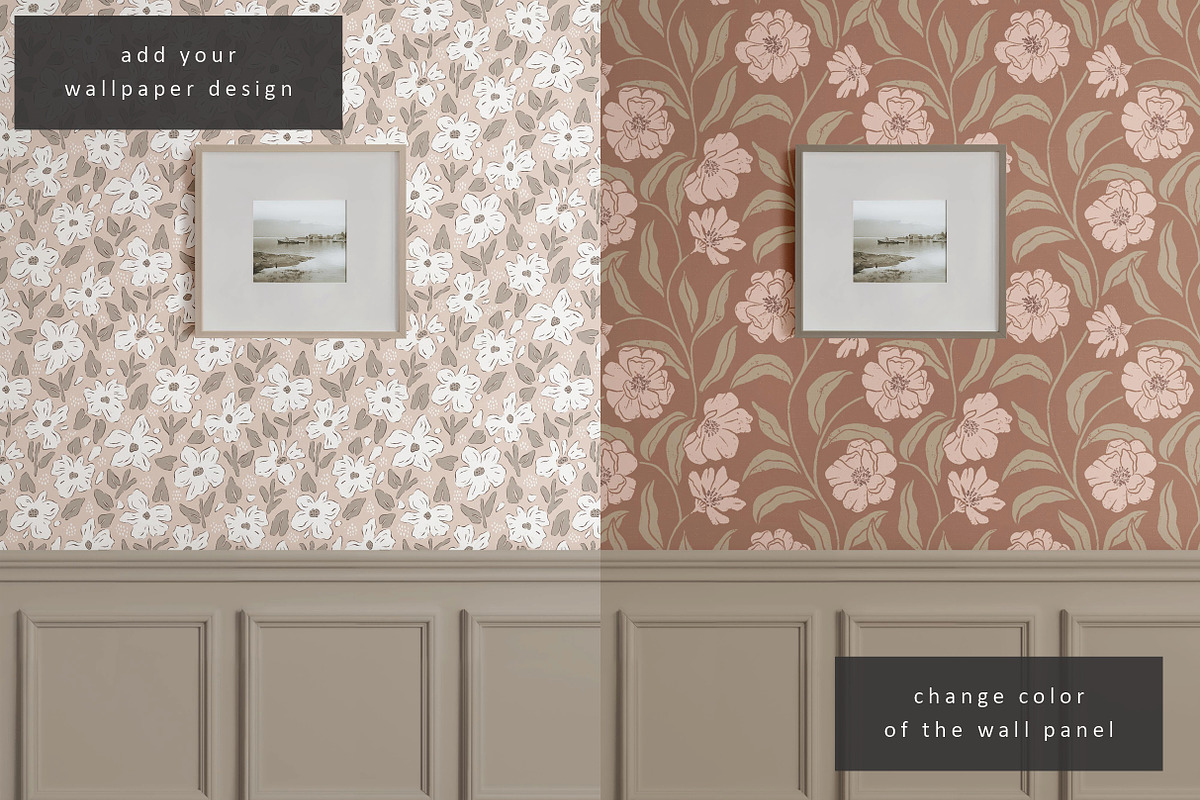 Wallpaper Mockup, a Household Mockup by LinnestCreative (Photo 3 of 4)