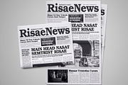 Newspaper Design Bundle - 6 in One, a Magazine Template by Miyaji75 (Thumbnail 8 of 13)