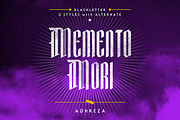 Mementomori Typeface, a Blackletter Font by Adhreza (Thumbnail 1 of 5)