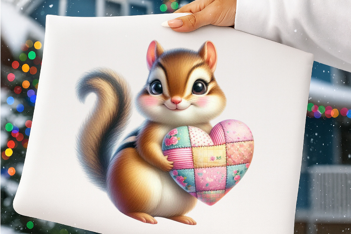 Valentine Animals Clipart PNG, an Illustration by SinaCreation (Photo 7 of 11)