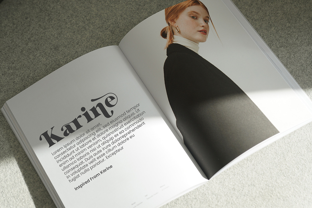 Glaure Vintage Serif Font, a Serif Font by Idea Studio (Photo 3 of 10)