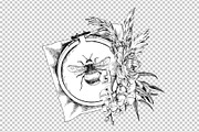Sewing and other handcrafts, an Illustration by handsketched (Thumbnail 9 of 9)