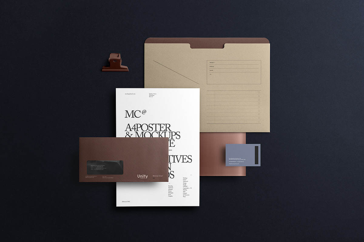 Unify Branding Mockup Kit, a Product Mockup by Mockup Cloud (Photo 11 of 22)