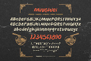 Mingwei - Hand Drawn Ink Brush Font, a Handwritten Font by ikiiko (Thumbnail 6 of 7)