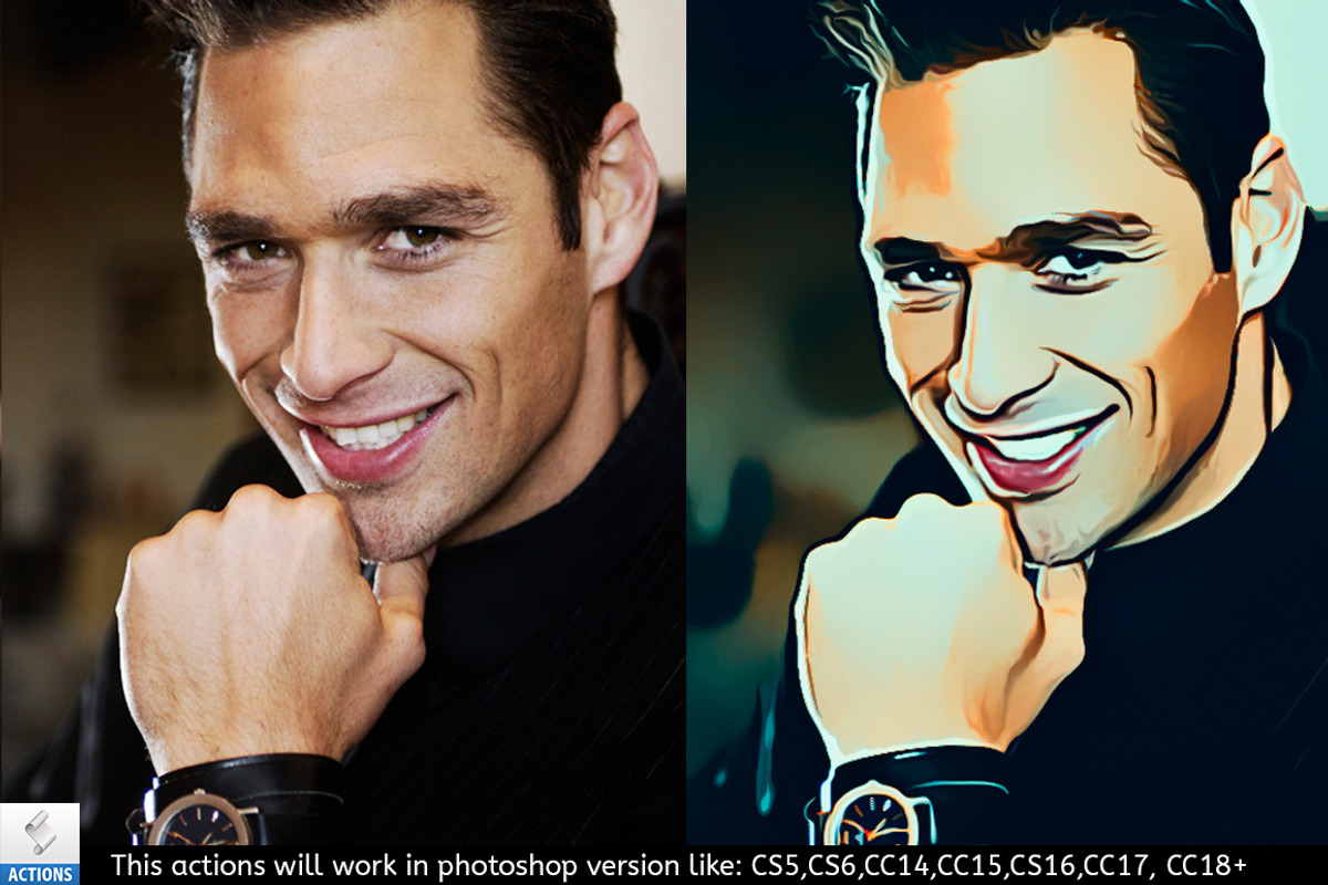 10 Vector Art Action Bundle, an Action Add-On by Vatdesign