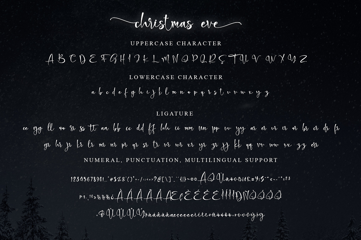 Holi Christmas Eve, a Script Font by Letterara (Photo 7 of 9)