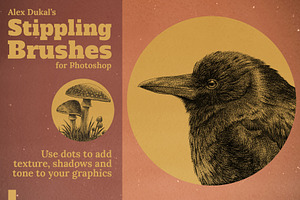 AD Stippling Brushes