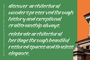 Craftman Guzman, a Script Font by operatype.co (Thumbnail 5 of 8)