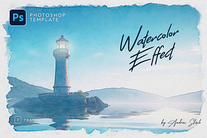 Watercolor Effect, a Layer Style Add-On by Andrew Skoch Design