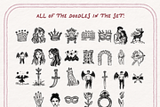 Romantasy Clipart, Book Doodles, an Object Illustration by The October Creative (Thumbnail 4 of 6)