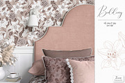 Ivory Lilies Pattern & Motifs, a Pattern Graphic by Zeesi Design Garden (Thumbnail 4 of 11)