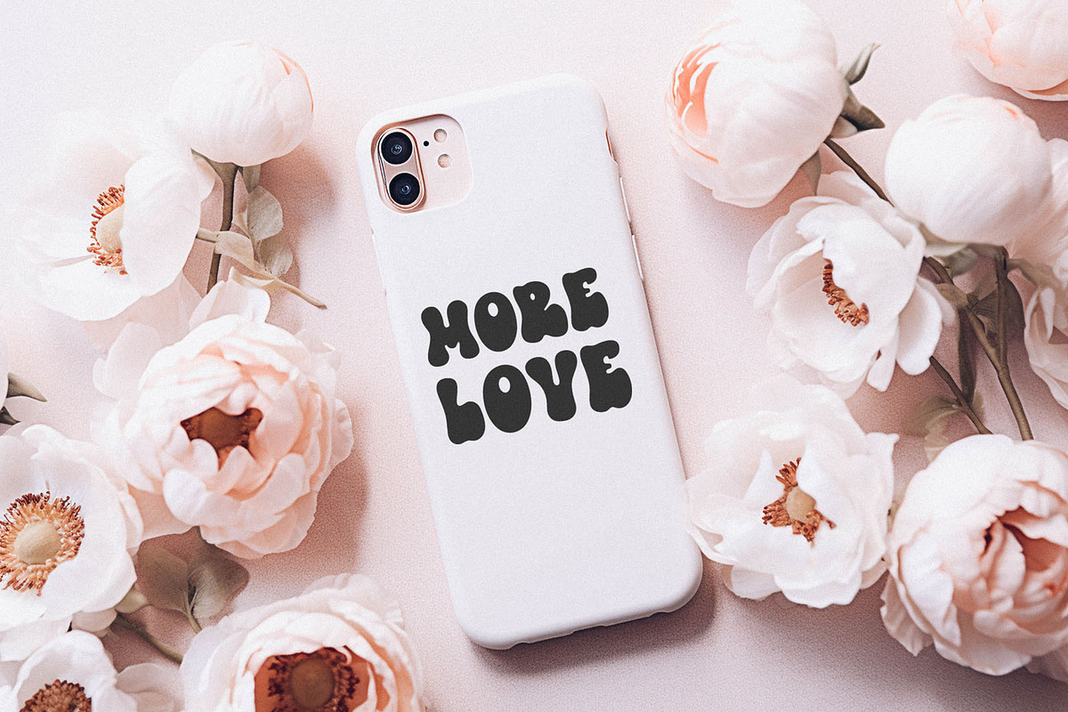 More Than Love Retro Vintage Font, a Handwritten Font by BarcelonaShop (Photo 17 of 19)