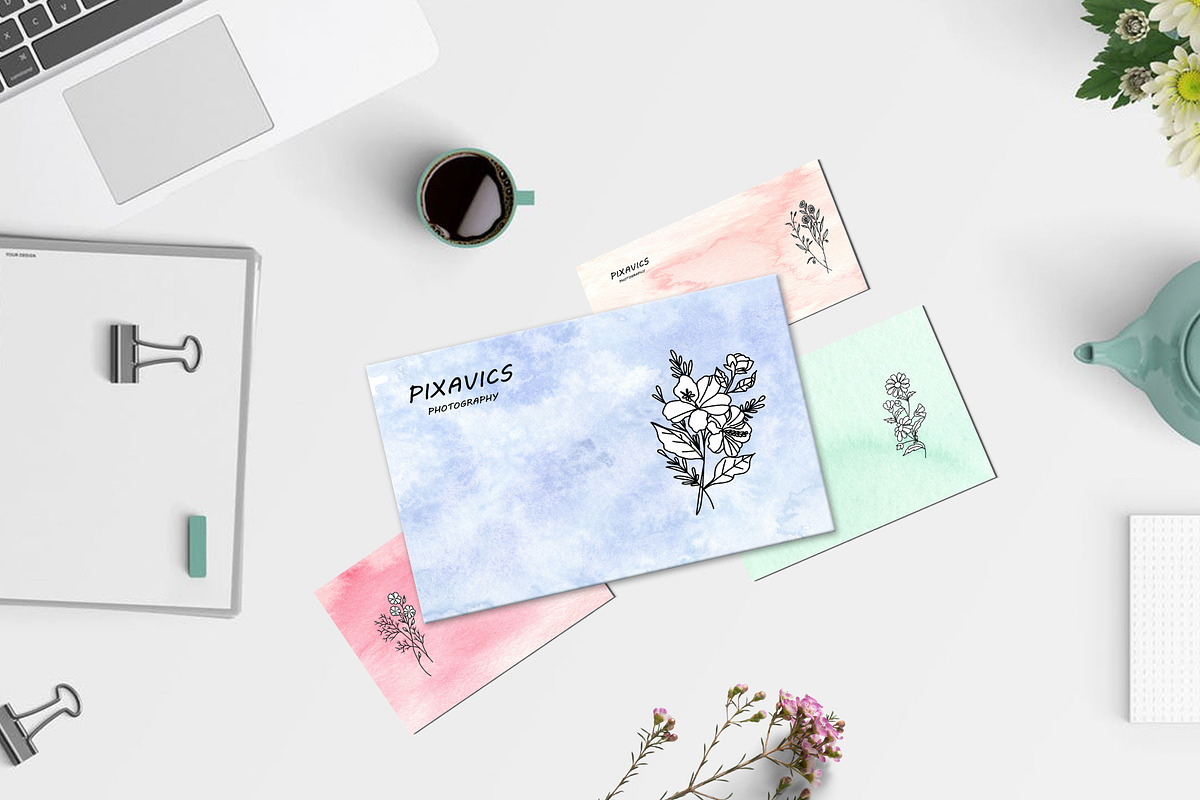 Hand Drawn Botanical Elements, a Decorative Illustration by Pixavics (Photo 3 of 11)