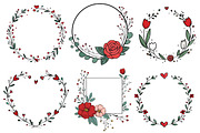 valentine frame clipart, an Illustration by Designworld (Thumbnail 2 of 5)
