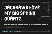 THE BOKRUN | Futuristic Font, a Sans Serif Font by twinstd (Thumbnail 3 of 13)
