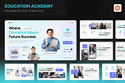 Education Academy PowerPoint, a Presentation Template by Annora Studio (Thumbnail 1 of 7)