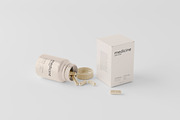 Capsules Bottle Mockups, a Cups & Container Mockup by pmvch (Thumbnail 8 of 10)
