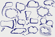 Clouds and dialogues, an Outline Icon by LineworkStock (Thumbnail 3 of 3)