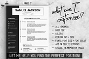 Word Resume Template - CV Design, a Resume Template by LevelUpResume (Thumbnail 4 of 5)