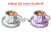 Brunch Clipart - Hand Drawn PNG, a Food Illustration by Lenninator Digital (Thumbnail 3 of 6)
