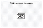 Yuan Saving Money Banknote Icons, a Finance Illustration by Designfour (Thumbnail 6 of 7)