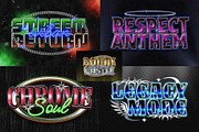 Chrome Urban Gothic Text Effect, a Layer Style Add-On by Matsero (Thumbnail 3 of 4)