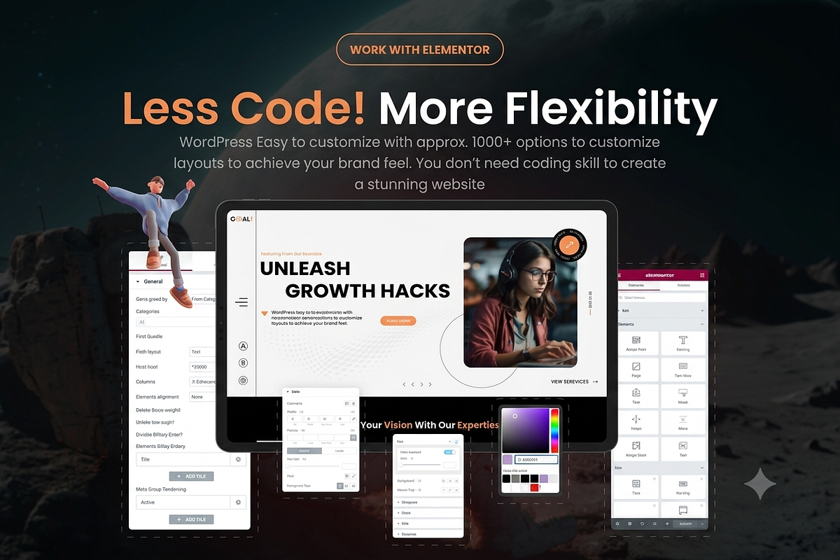 GOAT Business Agency WordPress Theme, a WordPress Template by ThemesRain (Photo 2 of 3)