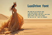 LuxDrive font-067-25, a Font by canve (Thumbnail 2 of 2)