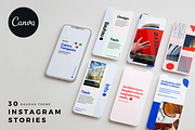 BAUHAU Theme | 30 Canva IG Stories, a Social Media Template by OEN Design (Thumbnail 1 of 11)