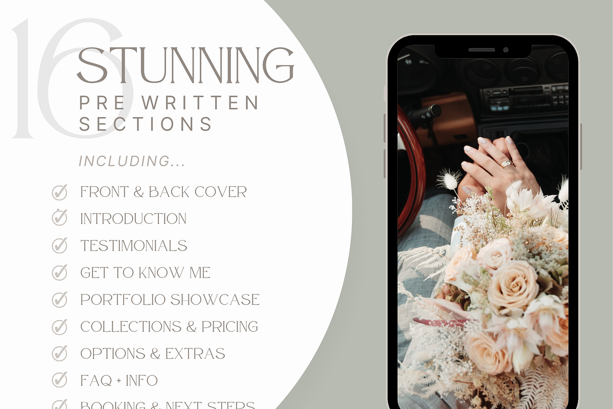 GOLD Wedding Photography Guide, a Magazine Template by Signature Edits (Photo 4 of 11)