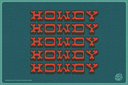 Cowboy Psychedelia Font, a Font by JoeyHowell (Thumbnail 3 of 3)