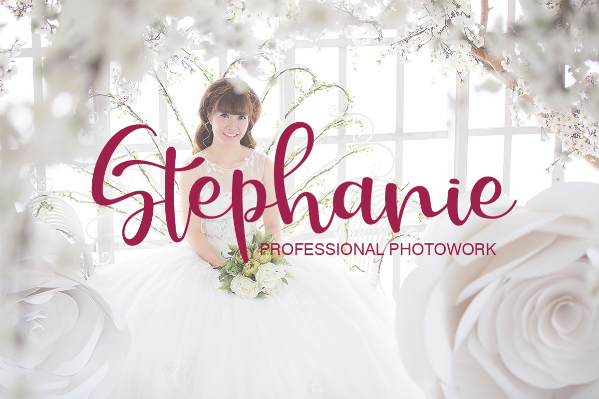 Sweet & Preety Handlettering Font, a Handwritten Font by Graphix Line Studio (Photo 6 of 9)