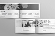 Minimal Magazine Template Landscape, a Magazine Template by Work-Envance (Thumbnail 5 of 9)