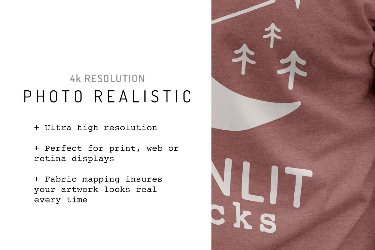 The Bella Canvas 3001 Mockup Bundle, an Advertising Mockup by Moonlit Mocks (Photo 8 of 11)