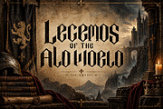 Alchemora, a Blackletter Font by Wow Magic (Thumbnail 3 of 4)