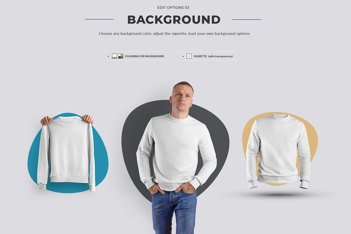 24 Mockups Sweatshirt (Collection#3), a Shirt Mockup by Grow Design Craft Studio (Photo 7 of 7)