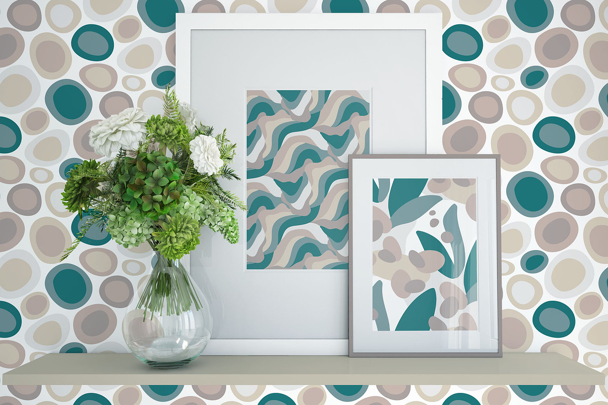 15 abstract patterns, a Pattern Graphic by pineart (Photo 5 of 5)