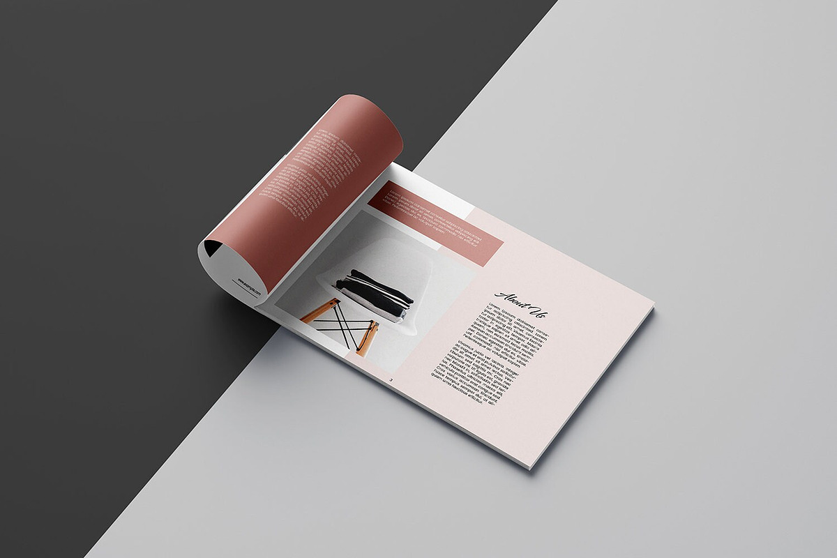 Media Kit Template InDesign & Canva, a Brochure Template by Template Shop (Photo 2 of 10)