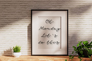 Lazzy Monday font, a Script Font by skyclick (Thumbnail 2 of 3)
