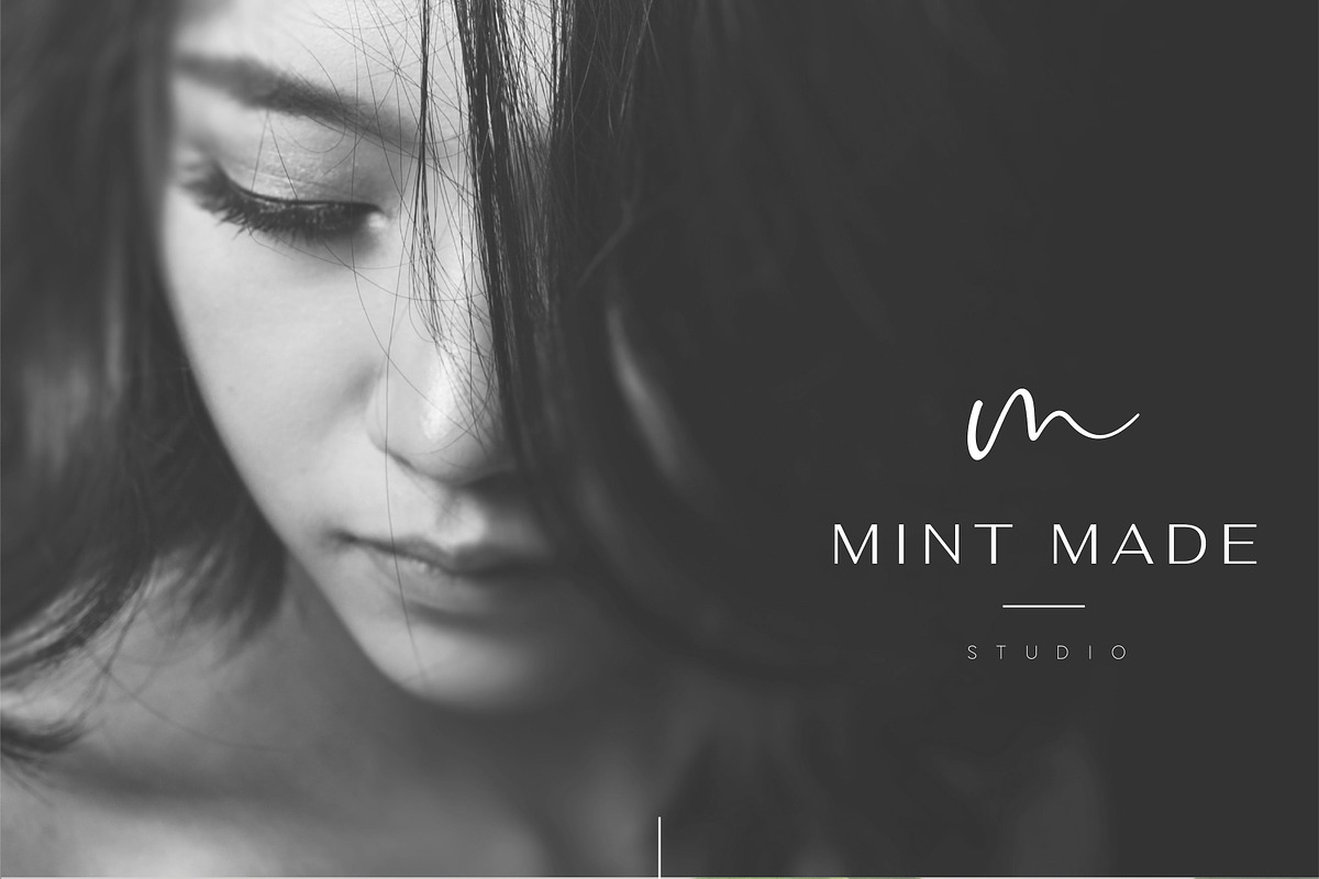 55 Minimalist Luxe Logos, a Branding & Logo Template by Mint Made (Photo 2 of 17)