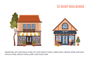 95 Urban, Rural, Municipal Buildings, an Object Illustration by IuliiaSavko (Thumbnail 8 of 14)
