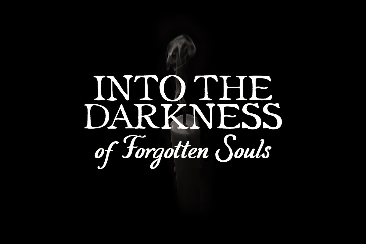 Afterdark vintage font duo, a Handwritten Font by BilberryCreates (Photo 4 of 11)