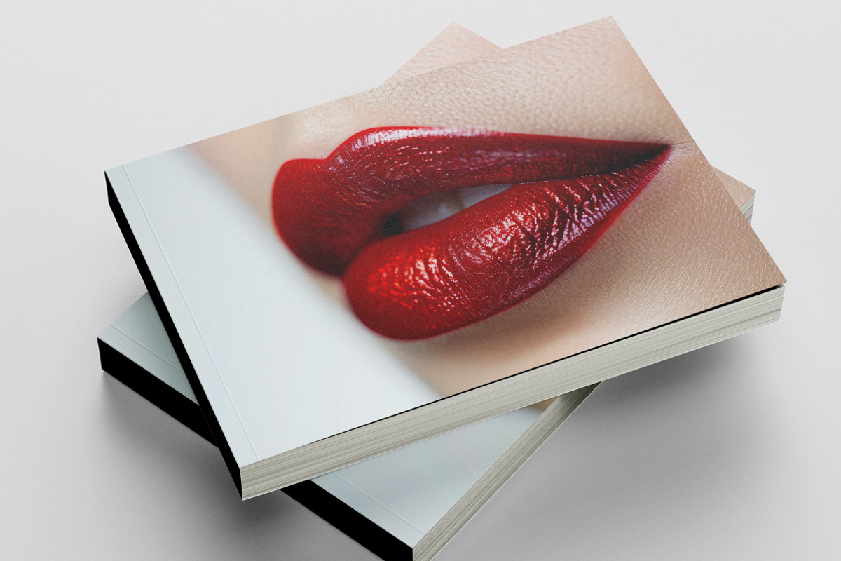 Red lips. Collection, a Beauty & Fashion Photo by Handmadefont (Photo 12 of 12)