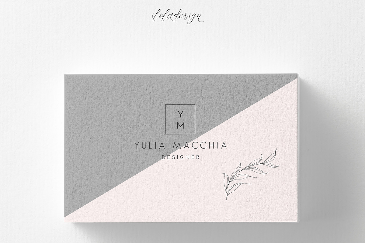 6 Elegant Business Cards-Bundle, a Business Card Template by iloladesign (Photo 2 of 13)