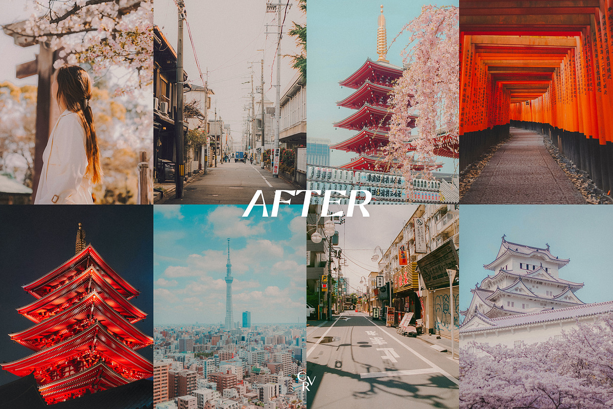 15 Japan Lightroom Presets, a Preset Add-On by CVR Presets (Photo 3 of 8)