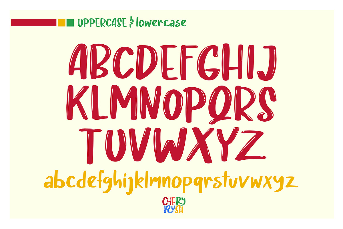 SALE CHERY RUSH: fun display!, a Font by D&K Project (Photo 2 of 10)