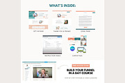 Systeme.io Calypso Peach Lead Funnel, a Landing Page Template by Hayley's Digital Hub (Thumbnail 2 of 9)