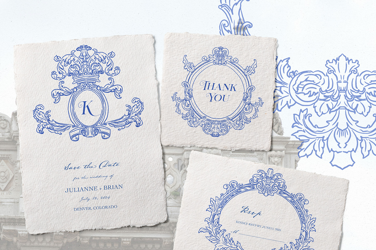 Ornamental Fine Art Frames, a Decorative Illustration by Backyard Rose (Photo 6 of 13)